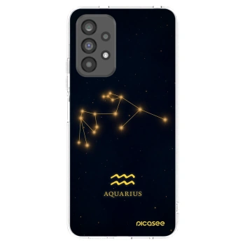Picasee silikonska prozirna maskica za Samsung Galaxy A73 5G - AQUARIUS