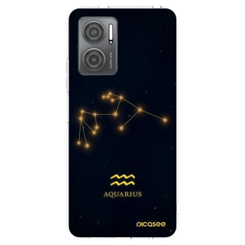 Picasee silikonska prozirna maskica za Xiaomi Redmi 10 5G - AQUARIUS