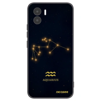 Picasee crna silikonska maskica za Xiaomi Redmi A1 - AQUARIUS