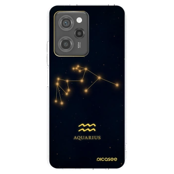 Picasee silikonska prozirna maskica za Xiaomi Poco X5 Pro - AQUARIUS