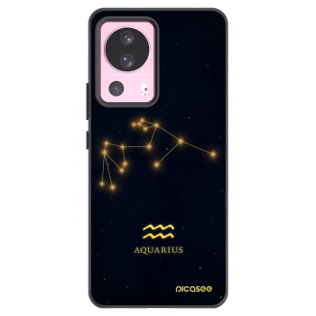 Picasee crna silikonska maskica za Xiaomi 13 Lite - AQUARIUS
