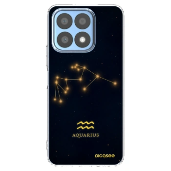 Picasee silikonska prozirna maskica za Honor X8a - AQUARIUS