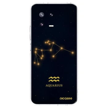 Picasee silikonska prozirna maskica za Xiaomi 13 Pro - AQUARIUS