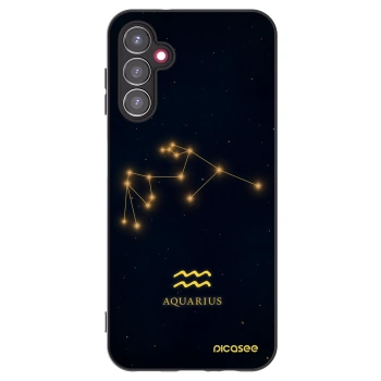 Picasee crna silikonska maskica za Samsung Galaxy A14 5G A146P - AQUARIUS