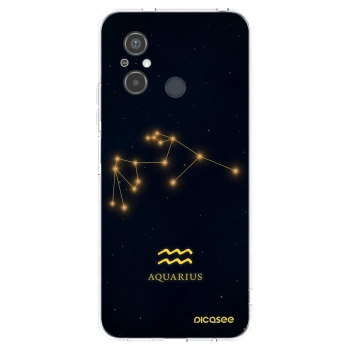 Picasee silikonska prozirna maskica za Xiaomi Redmi 12C - AQUARIUS