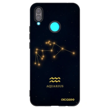Picasee crna silikonska maskica za Huawei Nova 3 - AQUARIUS