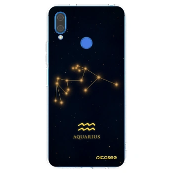 Picasee silikonska prozirna maskica za Huawei Nova 3 - AQUARIUS