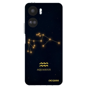 Picasee silikonska prozirna maskica za Honor 90 Lite 5G - AQUARIUS