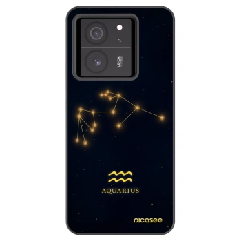 Picasee crna silikonska maskica za Xiaomi 13T - AQUARIUS