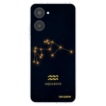 Picasee silikonska prozirna maskica za Realme 10 4G - AQUARIUS