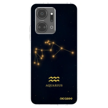 Picasee silikonska prozirna maskica za Honor X7a - AQUARIUS