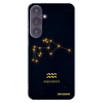 Picasee silikonska prozirna maskica za Samsung Galaxy S24+ S926B 5G - AQUARIUS