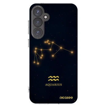 Picasee silikonska prozirna maskica za Samsung Galaxy S23 FE S711B - AQUARIUS