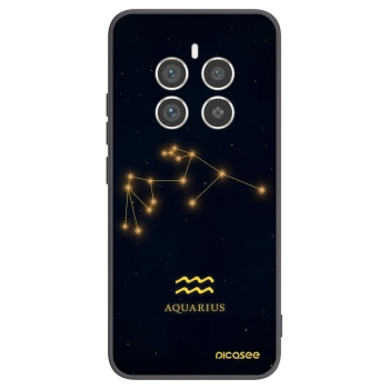 Picasee crna silikonska maskica za Realme 12 Pro 5G - AQUARIUS
