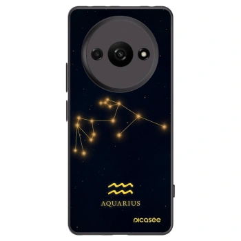 Picasee crna silikonska maskica za Xiaomi Redmi A3 - AQUARIUS