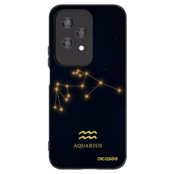Picasee crna silikonska maskica za Honor 200 Lite - AQUARIUS