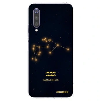 Picasee silikonska prozirna maskica za Xiaomi Mi 9 - AQUARIUS