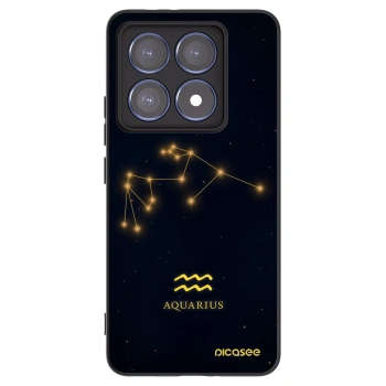Picasee crna silikonska maskica za Xiaomi 14T Pro - AQUARIUS