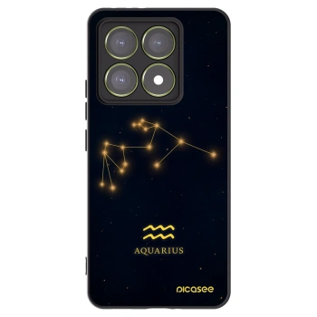 Picasee crna silikonska maskica za Xiaomi 14T - AQUARIUS