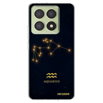 Picasee silikonska prozirna maskica za Xiaomi 14T - AQUARIUS
