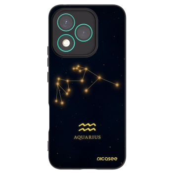 Picasee crna silikonska maskica za Honor 400 Lite 5G - AQUARIUS