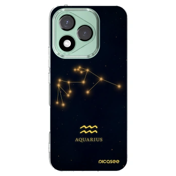 Picasee silikonska prozirna maskica za Honor 400 Lite 5G - AQUARIUS
