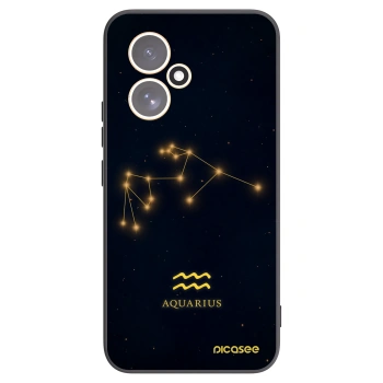 Picasee crna silikonska maskica za Honor 400 5G - AQUARIUS