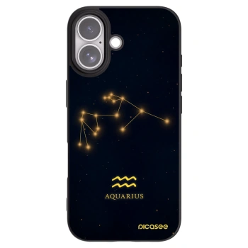Picasee crna silikonska maskica za Apple iPhone 17 - AQUARIUS