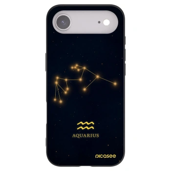 Picasee crna silikonska maskica za Apple iPhone Air - AQUARIUS