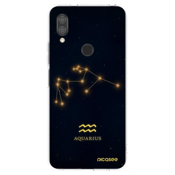 Picasee silikonska prozirna maskica za Xiaomi Redmi 7 - AQUARIUS
