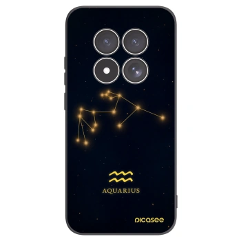 Picasee crna silikonska maskica za Xiaomi Redmi Note 15 Pro 4G - AQUARIUS