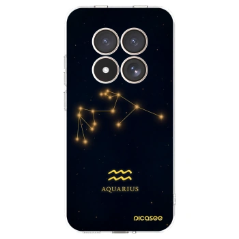 Picasee silikonska prozirna maskica za Xiaomi Redmi Note 15 Pro 4G - AQUARIUS