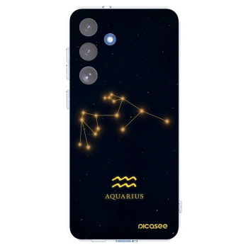 Picasee silikonska prozirna maskica za Samsung Galaxy S25 FE 5G - AQUARIUS