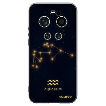 Picasee crna silikonska maskica za Xiaomi 17 Ultra - AQUARIUS
