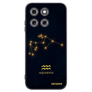 Picasee crna silikonska maskica za Motorola Moto G77 - AQUARIUS