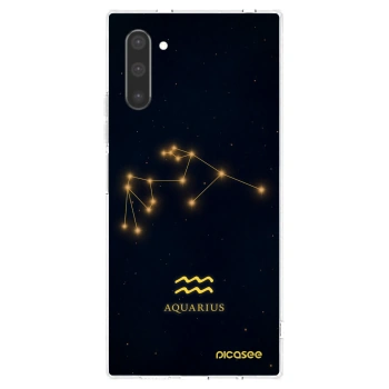 Picasee silikonska prozirna maskica za Samsung Galaxy Note 10 N970F - AQUARIUS