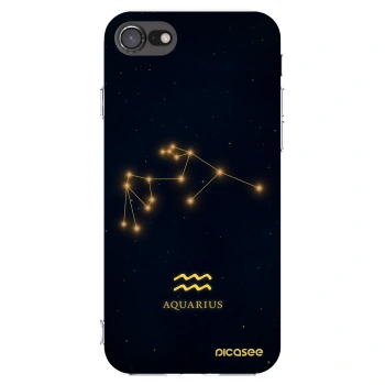 Picasee silikonska prozirna maskica za Apple iPhone 8 - AQUARIUS