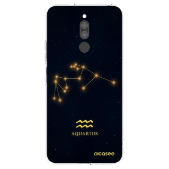 Picasee silikonska prozirna maskica za Xiaomi Redmi 8 - AQUARIUS