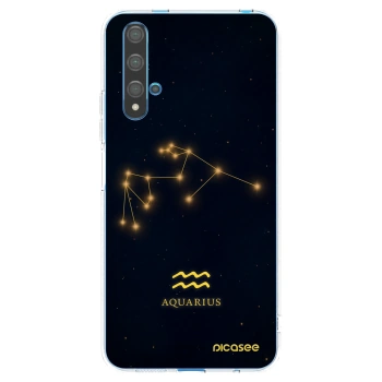 Picasee silikonska prozirna maskica za Huawei Nova 5T - AQUARIUS