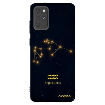 Picasee silikonska prozirna maskica za Samsung Galaxy S20+ G985F - AQUARIUS