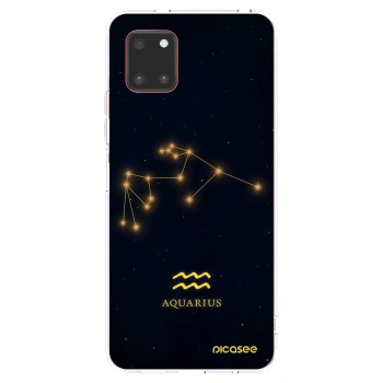 Picasee silikonska prozirna maskica za Samsung Galaxy Note 10 Lite N770F - AQUARIUS