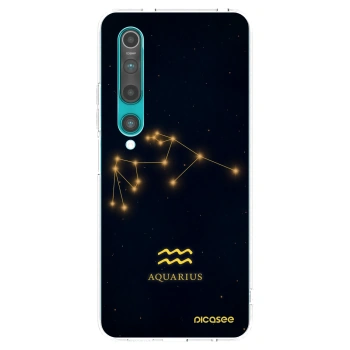 Picasee silikonska prozirna maskica za Xiaomi Mi 10 - AQUARIUS