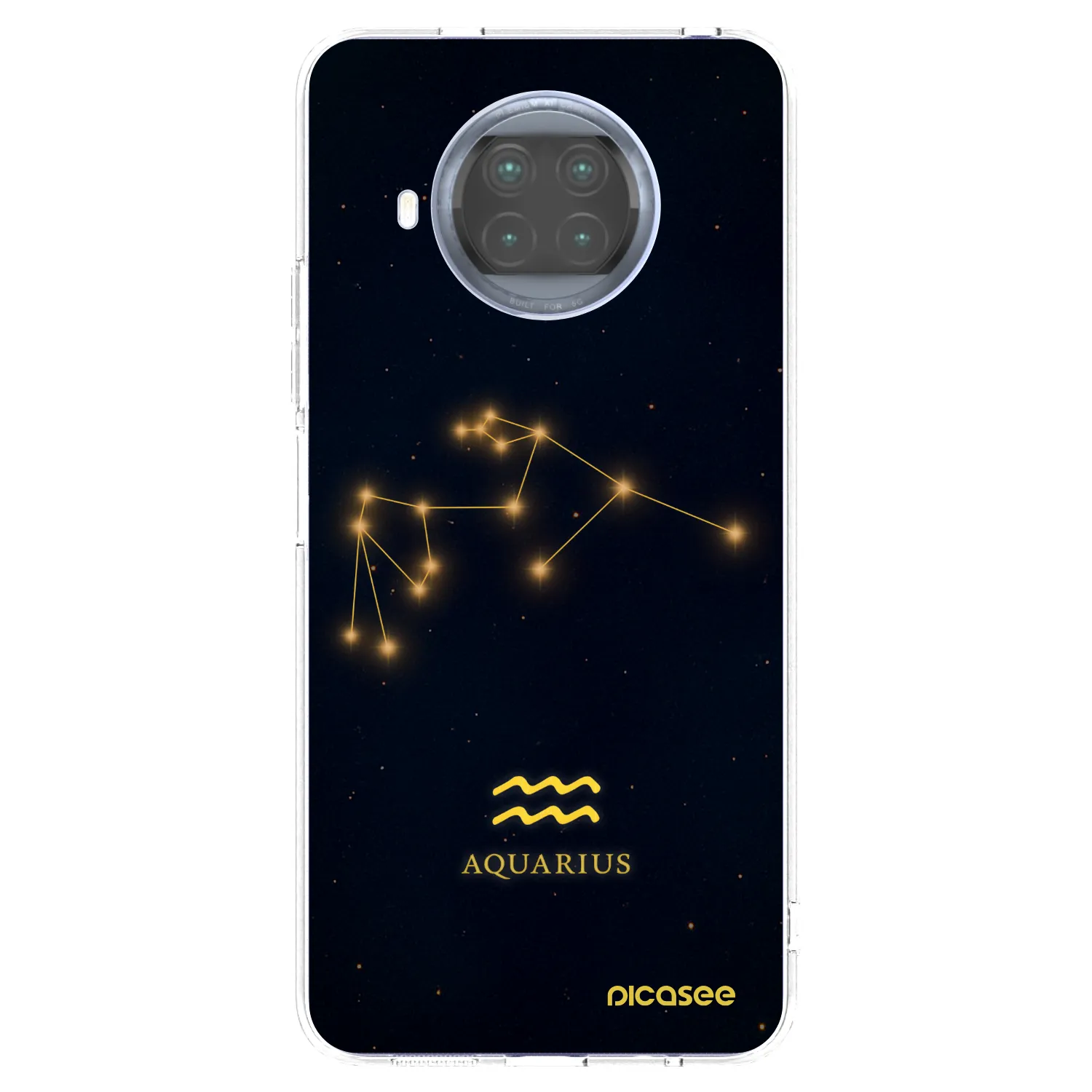 Picasee silikonska prozirna maskica za Xiaomi Mi 10T Lite - AQUARIUS
