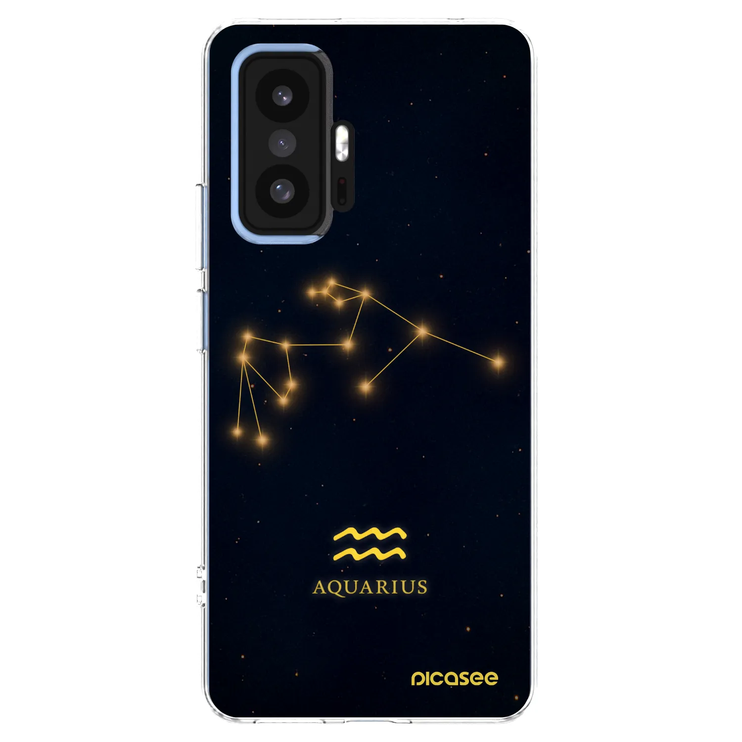 Picasee silikonska prozirna maskica za Xiaomi 11T - AQUARIUS