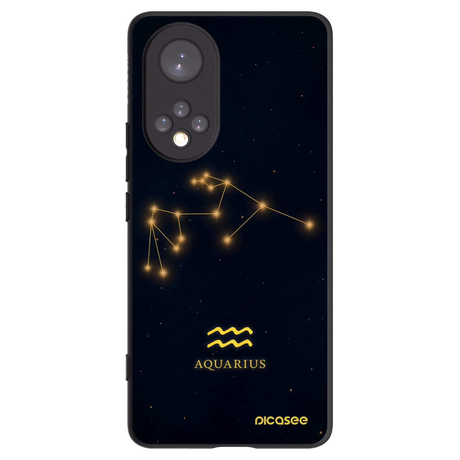 Picasee crna silikonska maskica za Huawei Nova 9 - AQUARIUS