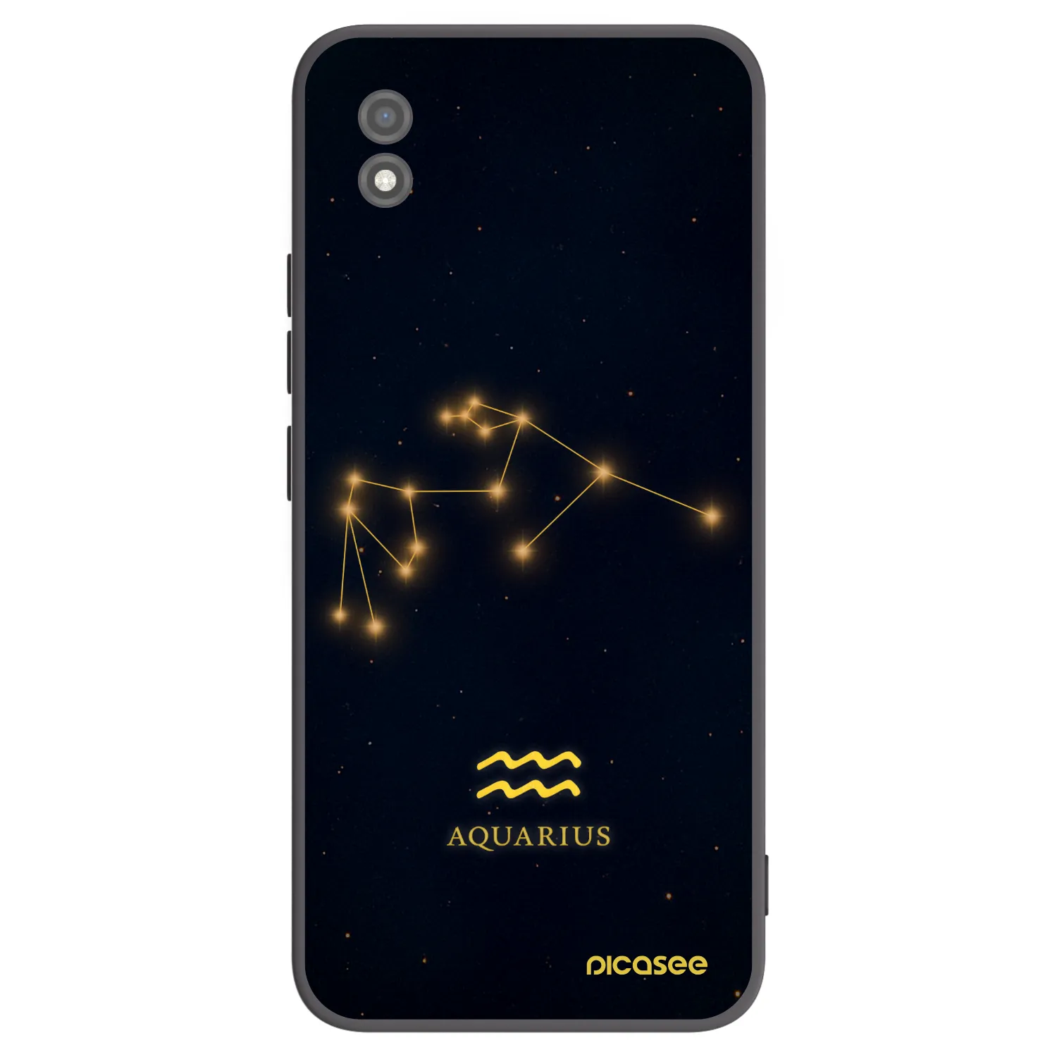 Picasee crna silikonska maskica za Realme C11 (2021) - AQUARIUS
