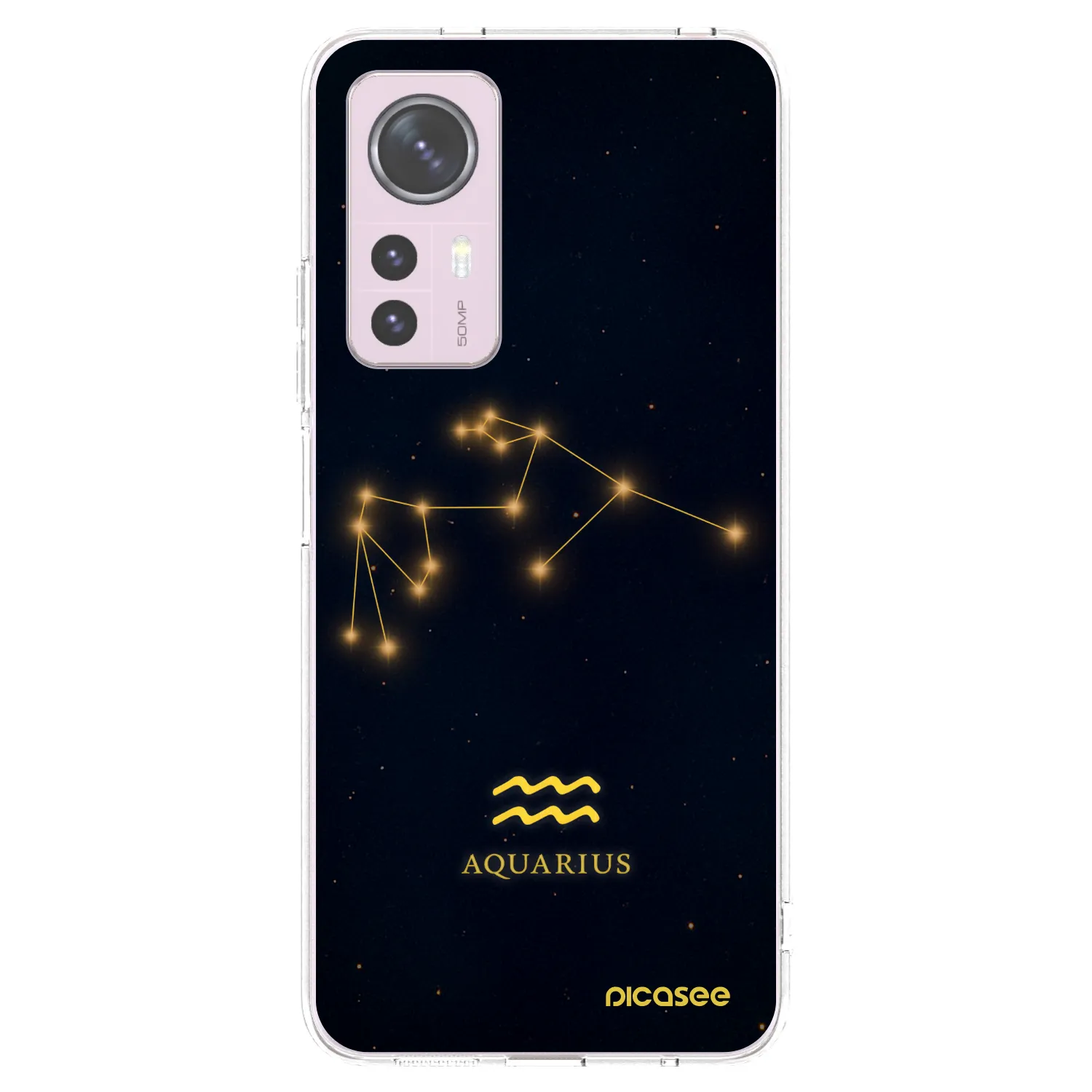 Picasee silikonska prozirna maskica za Xiaomi 12 - AQUARIUS