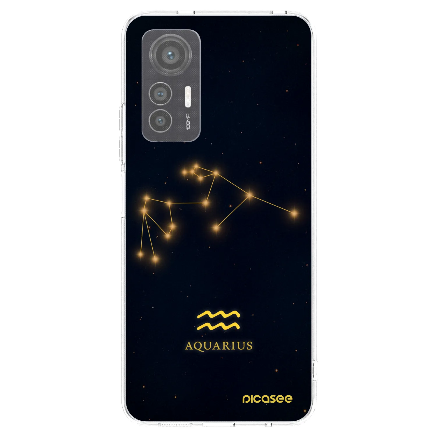 Picasee silikonska prozirna maskica za Xiaomi 12 Lite - AQUARIUS