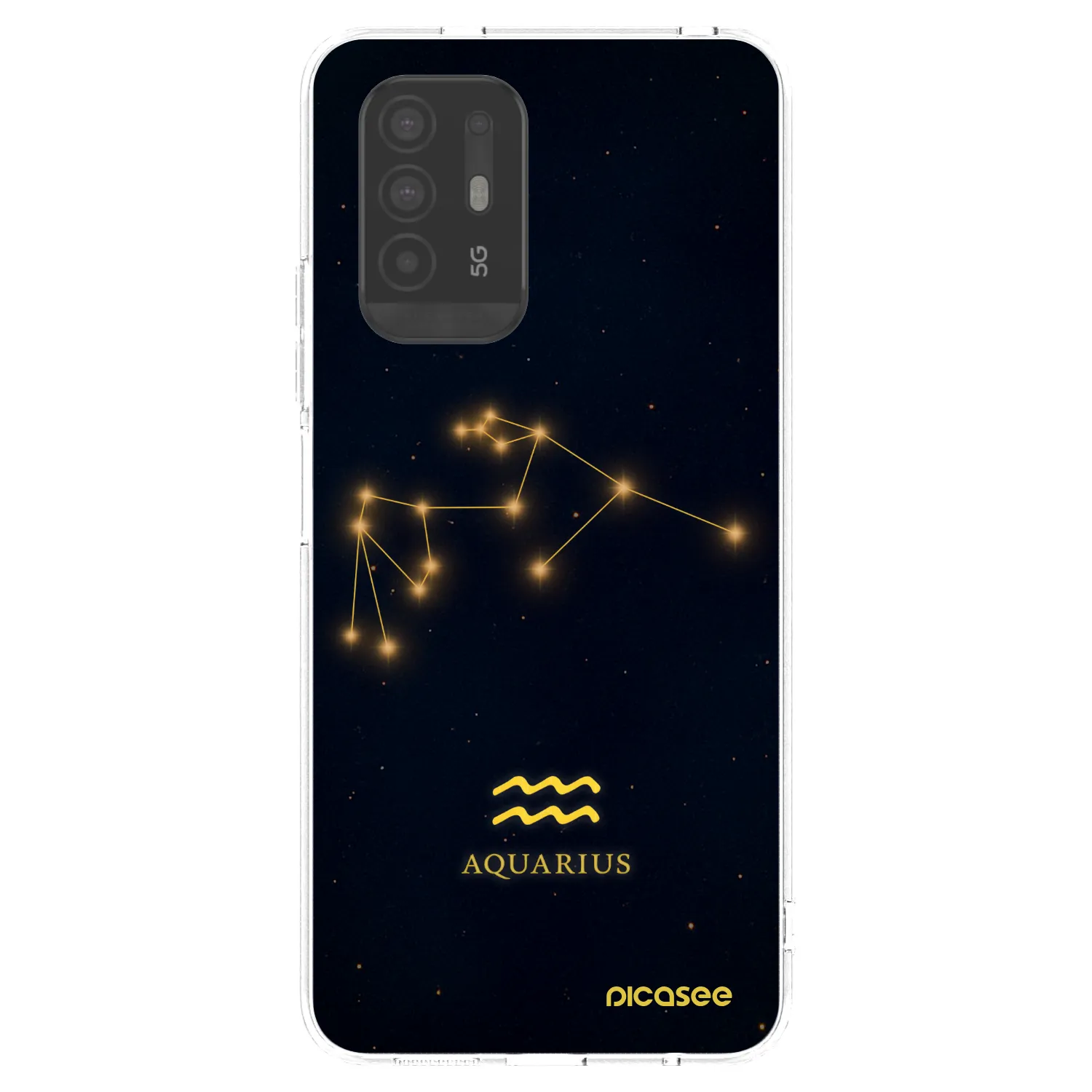 Picasee silikonska prozirna maskica za OPPO A94 5G - AQUARIUS