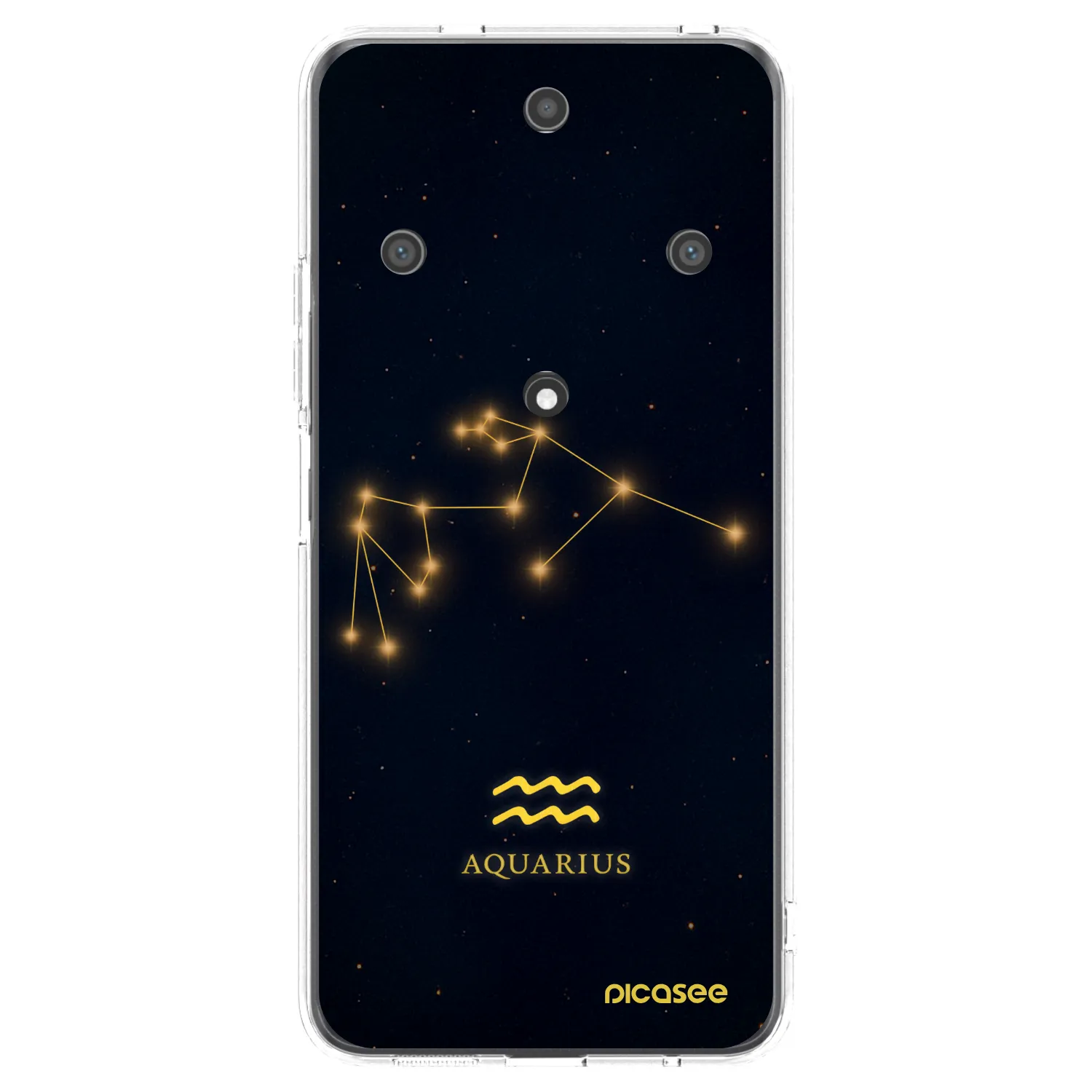 Picasee silikonska prozirna maskica za Honor Magic5 Lite 5G - AQUARIUS